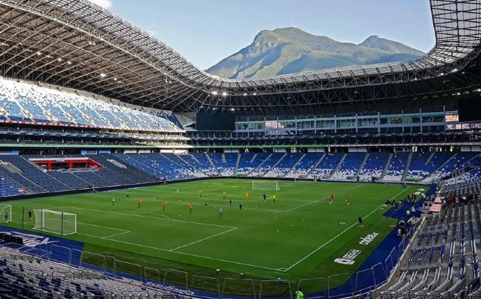 El estadio BBVA, donde se habilitará solo la bandeja baja de acuerdo a los organizadores. Foto: MT