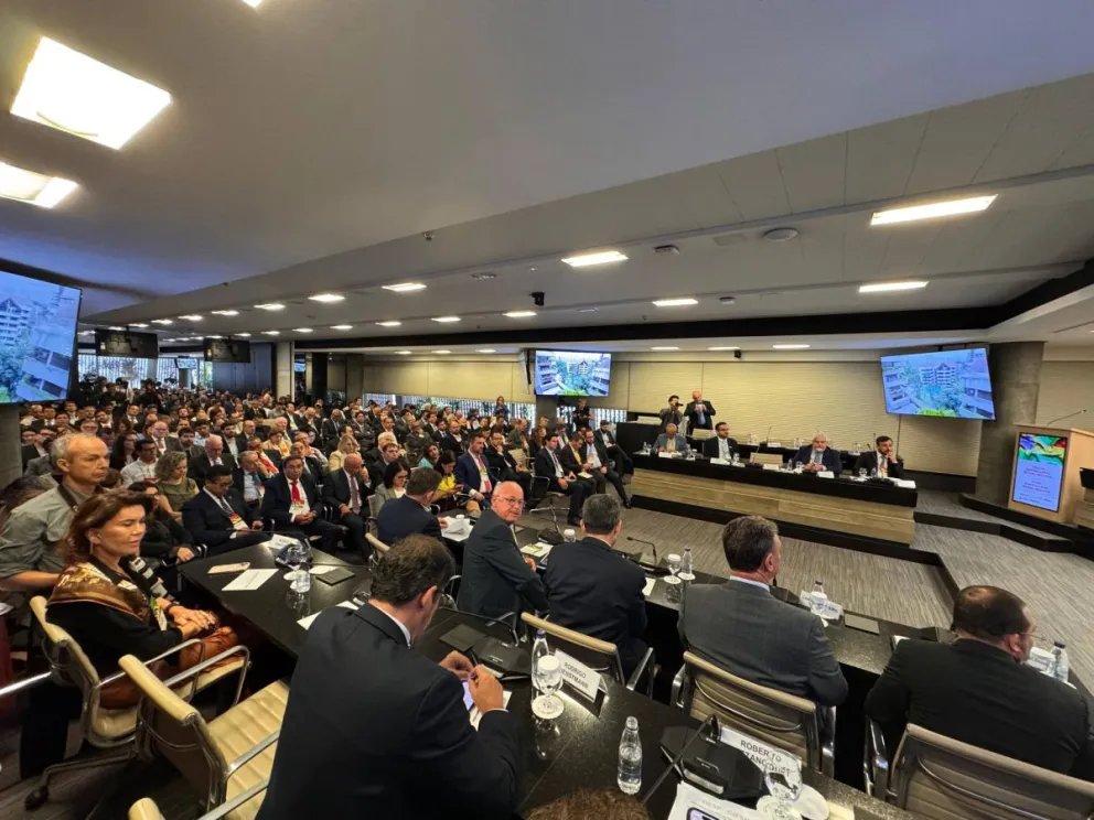 El foro se llevó a cabo en Sao Paulo, Brasil. Foto: Gobernación de Santa Cruz