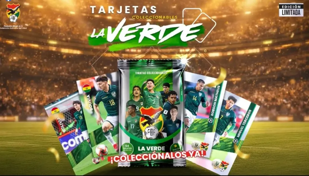 Imagen de las Tarjetas de Colección de la Verde.