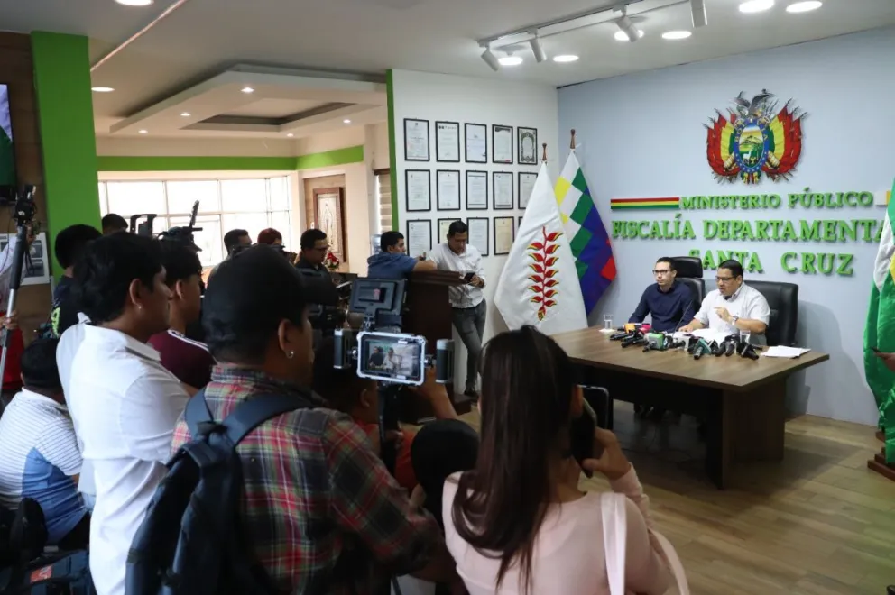 El Fiscal General del Estado, Roger Mariaca Montenegro. Foto: Fiscalía