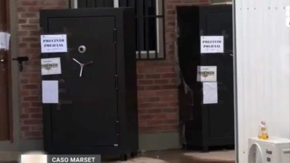 Las cajas fuertes de Sebastián Marset serán abiertas una vez que se tomen todas las previsiones legales y técnicas. Foto: Red Uno