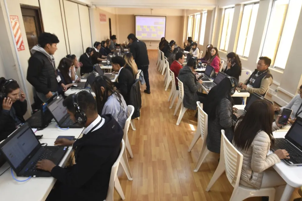 Un simulacro del funcionamiento del Sirepre. Foto: APG