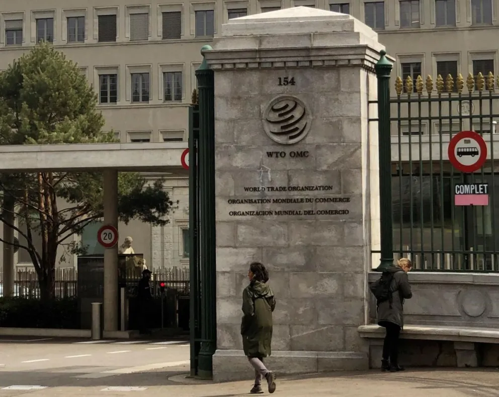 Imagen de archivo de la sede de la Organización Mundial del Comercio (OMC) en Ginebra. Foto: EFE