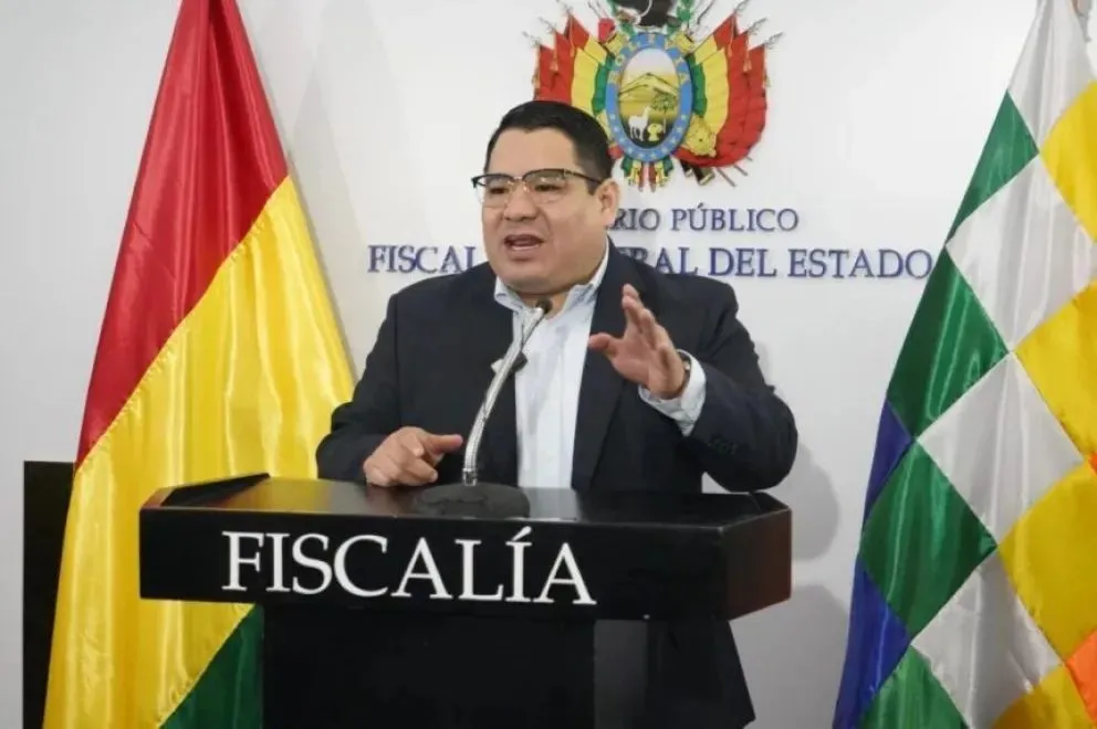 El fiscal General del Estado, Roger Mariaca. Foto archivo