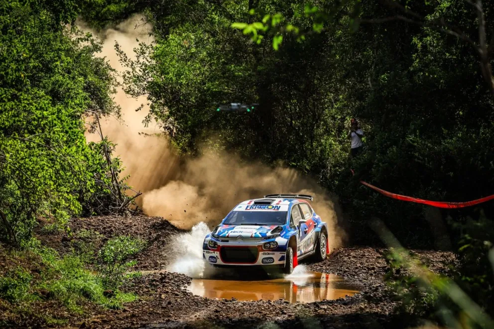 Franco en una pasada competencia. Foto: Prensa Franco.