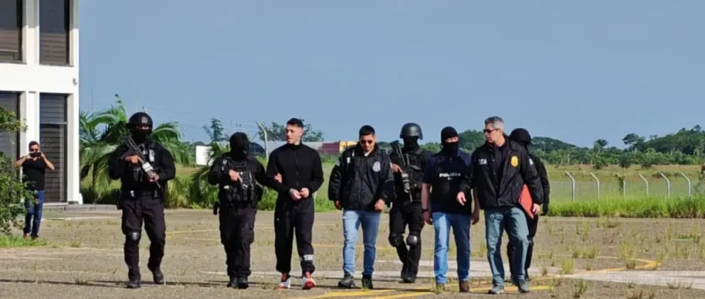 "Creo que ha sido la mejor decisión, sacarlo inmediatamente al señor Marset de Bolivia; y de esa manera hemos logrado bajar un poco la intensidad de las reacciones que pudo haber tenido la organización criminal. Foto Unitel