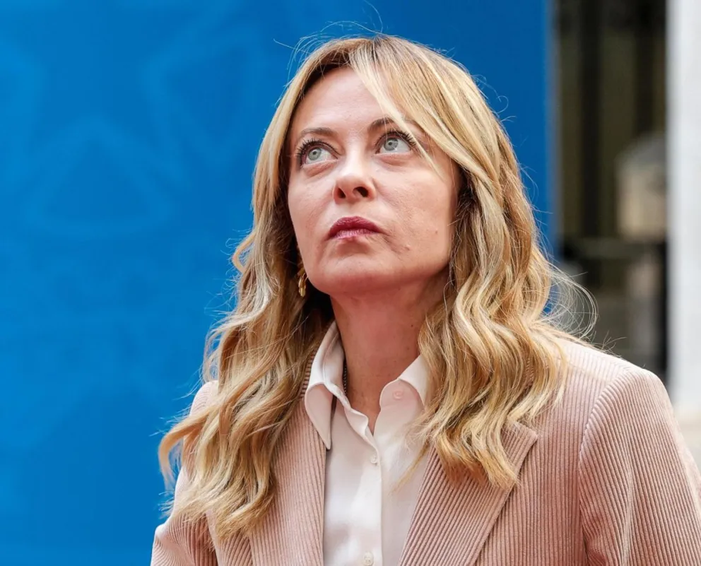 Giorgia Meloni, la primera ministra de Italia. Foto: EFE 