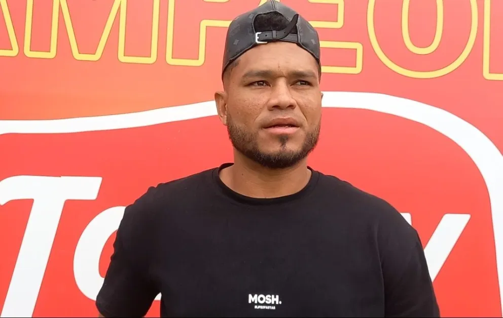 Blackburn en su entrevista con el club tarijeño. Foto: Captura de pantalla.