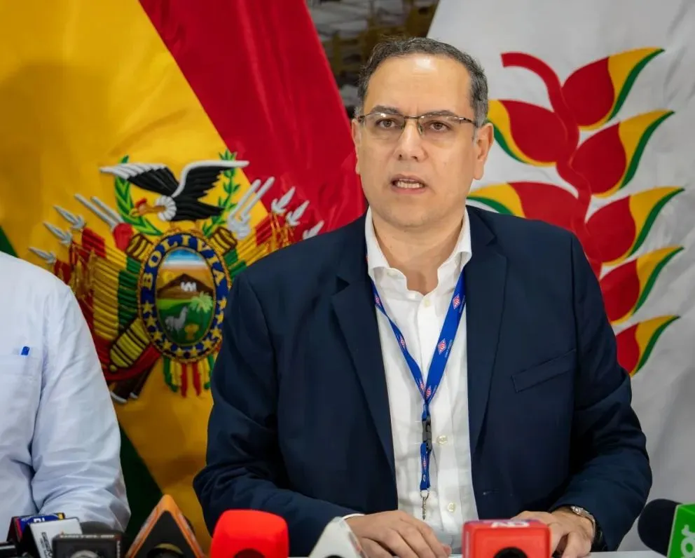 Presidente de Yacimientos Petrolíferos Fiscales Bolivianos (YPFB), Yussef Akly. Foto: AN-YPFB