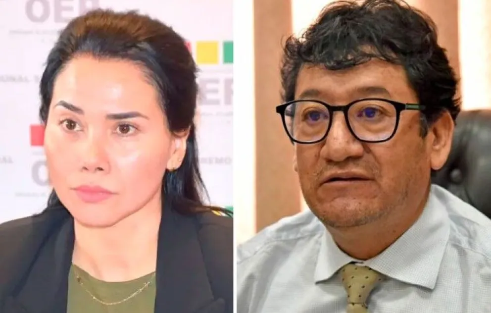 La exvocal del TSE Yajaira San Martín y el exmagistrado Juan Carlos Berríos aparecen entre los designados. Foto: Erbol