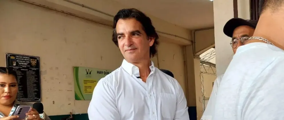 Manuel Saavedra, candidato a la alcaldía de Santa Cruz. Foto: Unitel