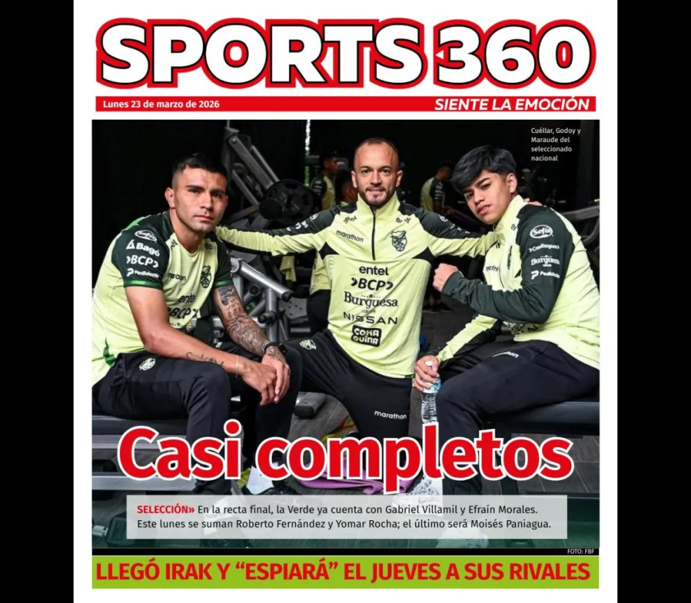 Gabriel Villamil se sumó a la concentración nacional. Foto: FBF