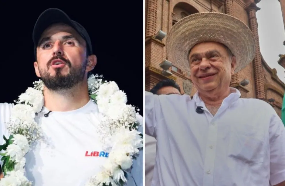 Juan Pablo Velasco y Otto Ritter. Foto: Erbol