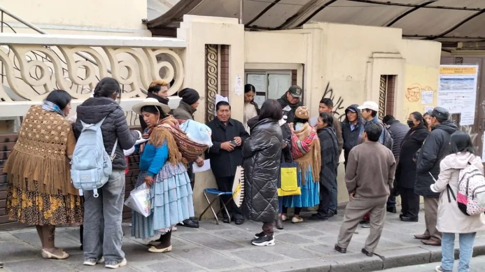 Filas en el TED La Paz. Foto: Visión 360 