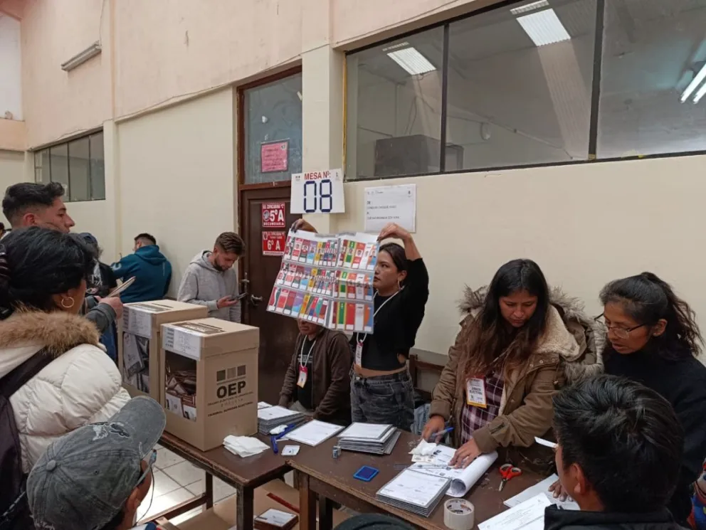 La población acudió a votar el domingo. Foto: Visión 360
