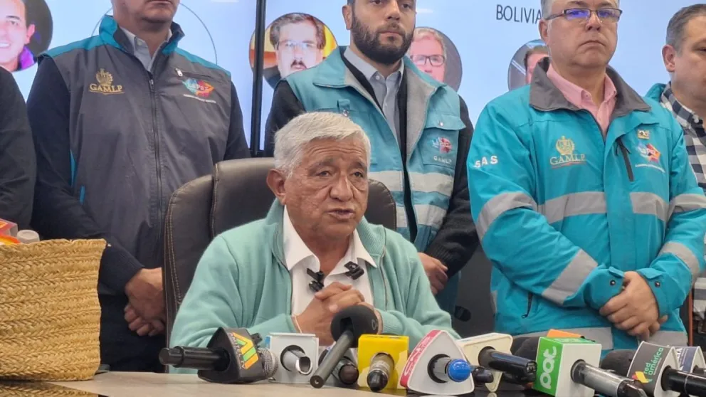 Iván Arias, en rueda de prensa. Foto: Visión 360 