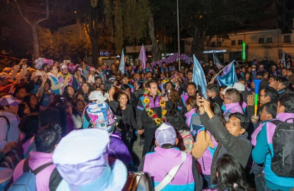 El virtual alcalde de La Paz César Dockweiler. Foto: Innovación Humana 