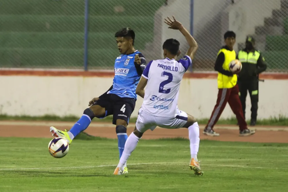 Incidencia entre Blooming (de celeste) y GV San José. Foto: APG.