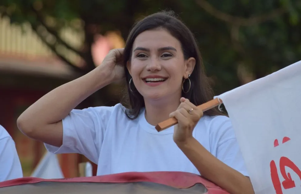 Gabriela de Paiva Padilla, gobernadora electa de Pando. Fotos: RRSS de la autoridad electa