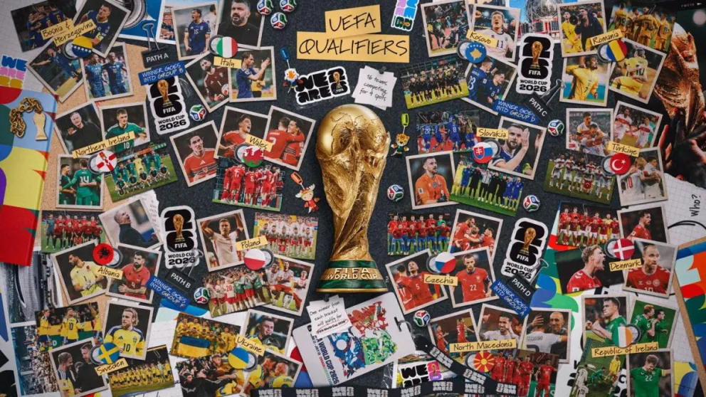 Un arte de la FIFA por la repesca de Europa.