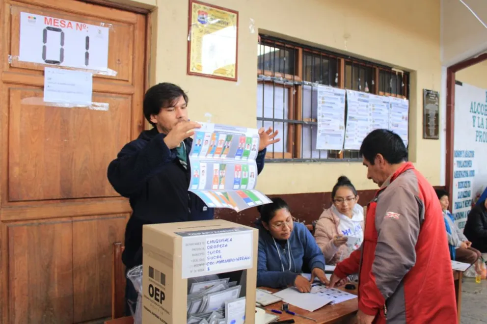 La ciudadanía emitió su voto el domingo. Foto: APG