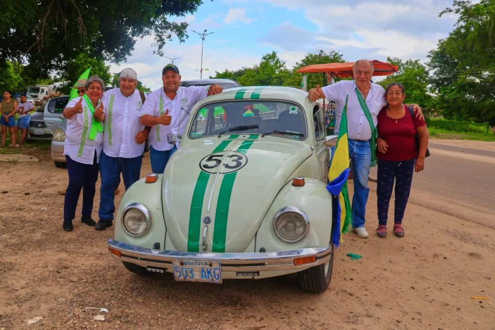 Otto Ritter, el candidato de Santa Cruz Para Todos, irá a una segunda vuelta. Foto: Otto Ritter/Facebook