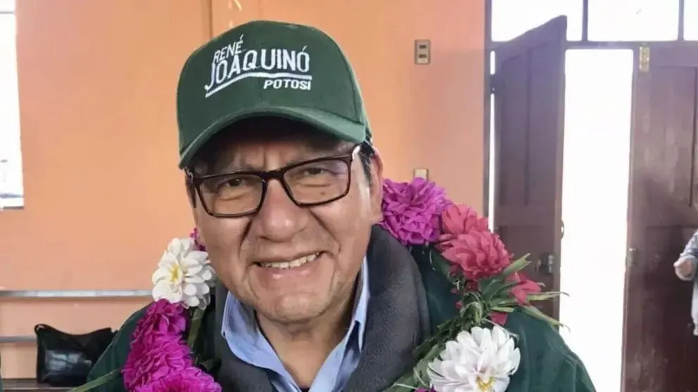 René Joaquino es el nuevo gobernador de Potosí. Foto: Correo del Sur