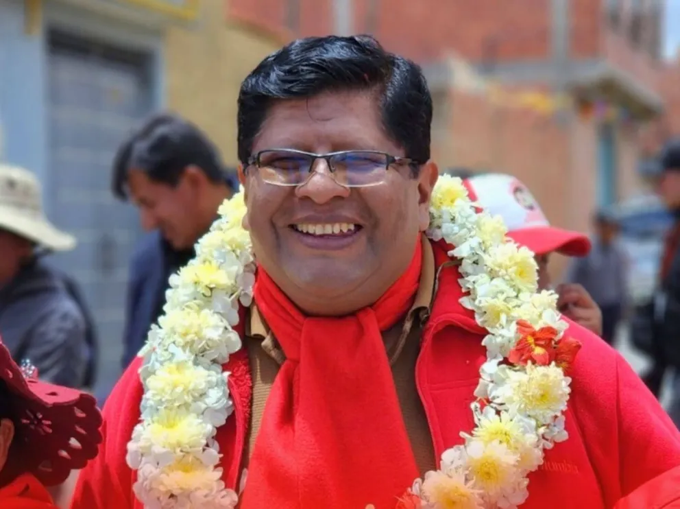 Eliser Roca el alcalde electo en la votación del domingo. Foto: RRSS de Roca