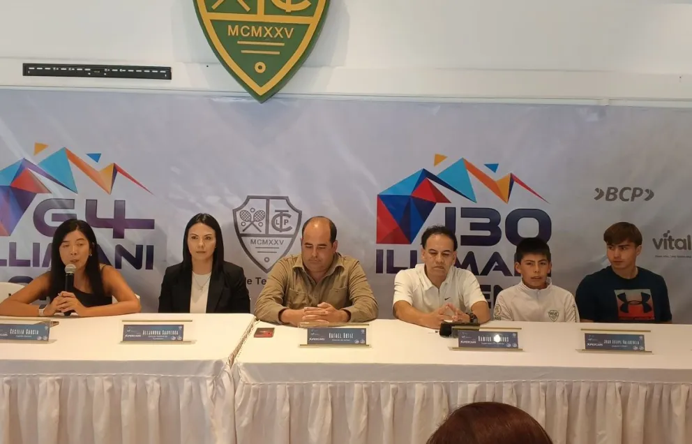 La conferencia de prensa del anuncio de ambos torneos. Foto: CTLP.