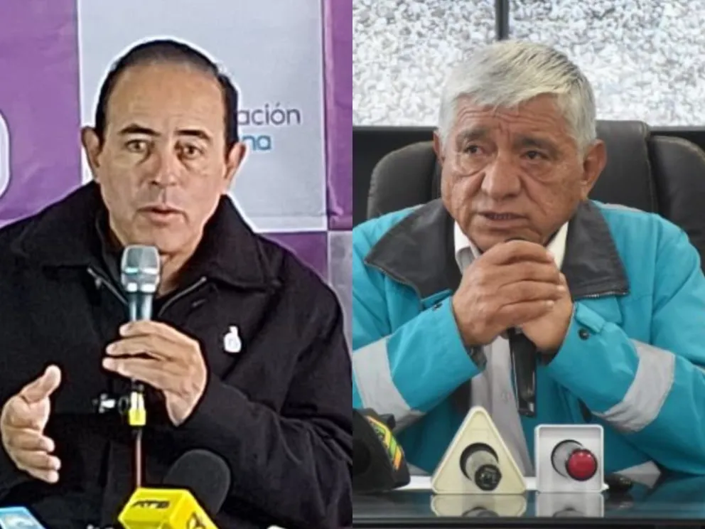 Dockweiler y Arias. Fotos: Visión 360 y Alcaldía 