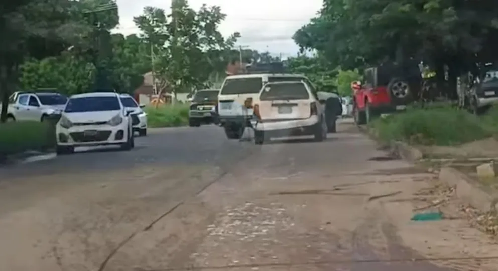 La persecución ocurrió en horas de la tarde en la zona del Trompillo. Foto: DTV