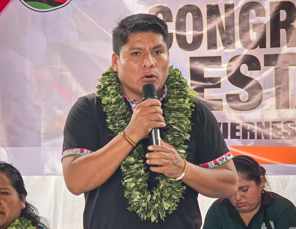 El candidato de A-UPP se impuso en primera vuelta sobre sus rivales. Foto: Leonardo Loza (Facebook)