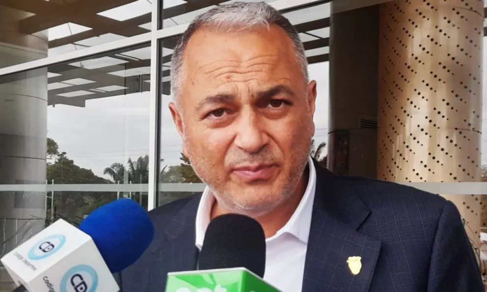 Fernando Costa, presidente de la Federación Boliviana de Fútbol.