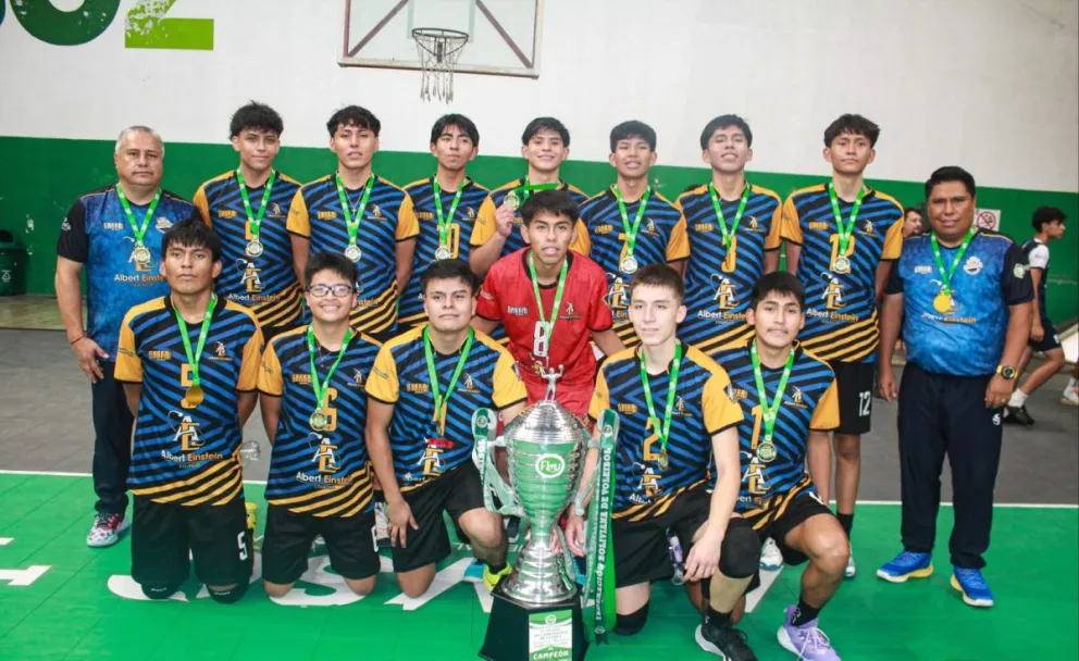 El club campeón Albert Einstein. Foto: FBV.