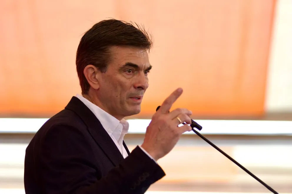 El presidente Rodrigo Paz durante una actividad anterior. Foto: RRSS del mandatario 