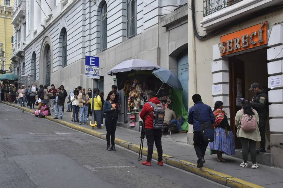 Oficinas de extensión de certificados duplicados del Serecí. Foto: APG