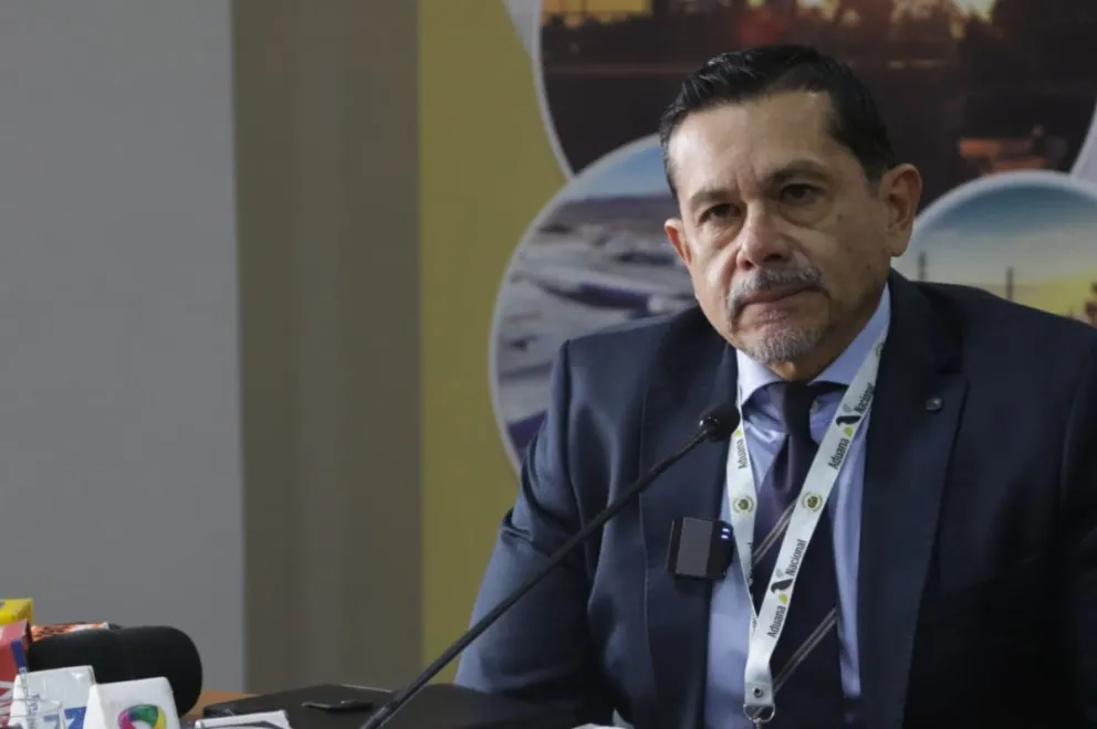 Presidente de la Aduana, Alberto Soto. Foto: Marka Registrada 
