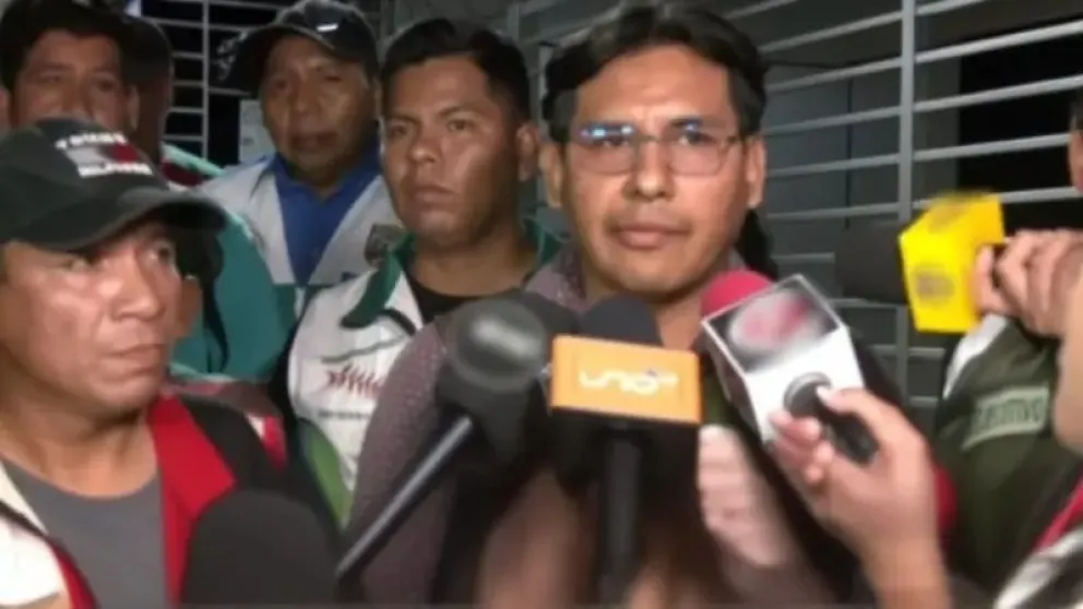 Mototaxistas salieron de la reunión con representantes del Norte Integrado. Foto: Captura Red Uno