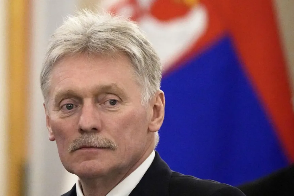 El portavoz del Kremlin, Dmitri Peskov, durante un evento en Moscú (Rusia). Foto: EFE