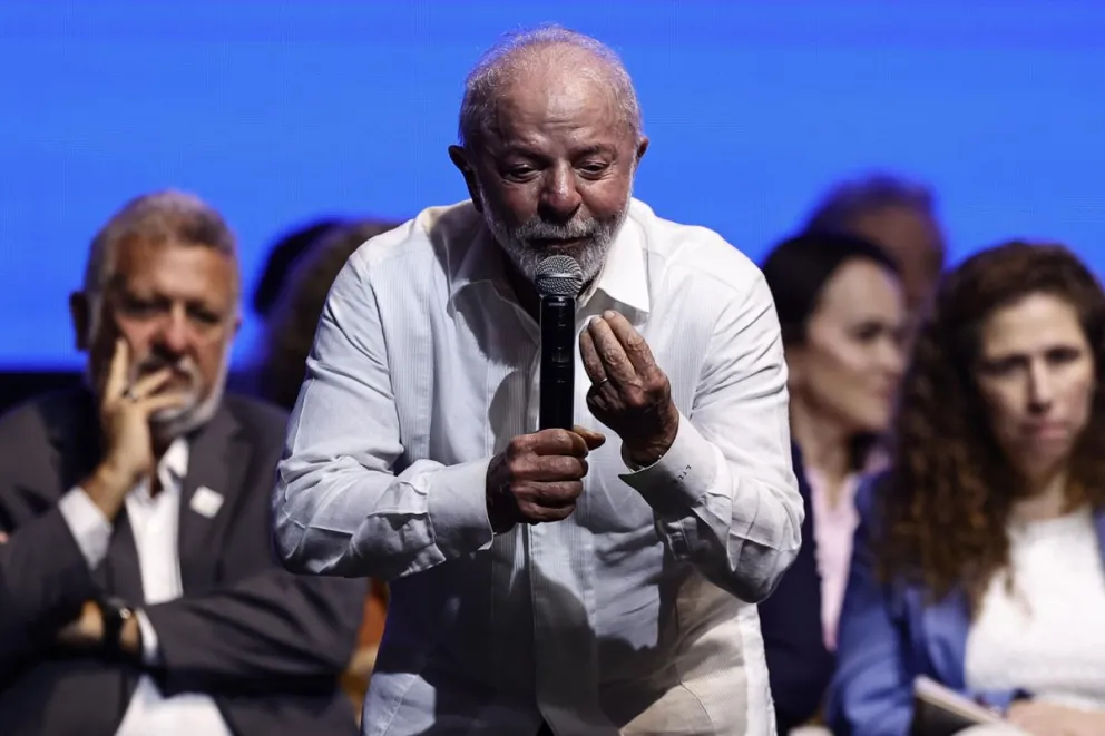 Fotografía del presidente de Brasil, Luiz Inácio Lula da Silva. Foto: EFE