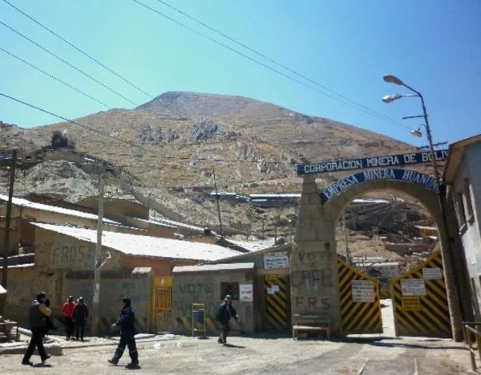 La Empresa Minera Huanuni, tuvo una producción de solo 8.000 TM de estaño en 2025, menor a las 9.000 TM del año 2024. Foto El Diario