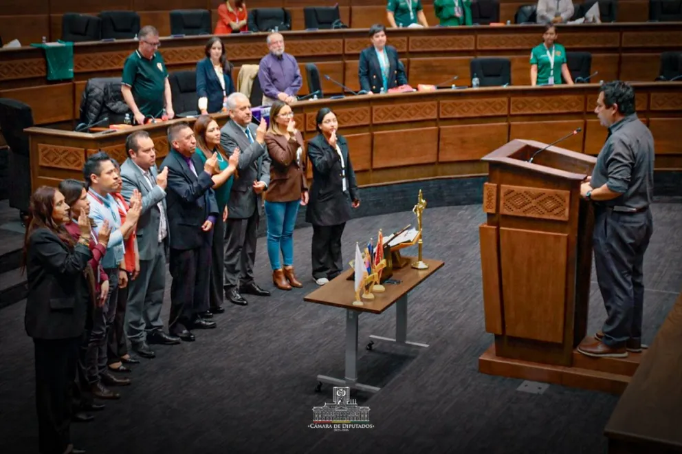 Los diputados que conforman la Comisión de Ética. Foto: Cámara de Diputados