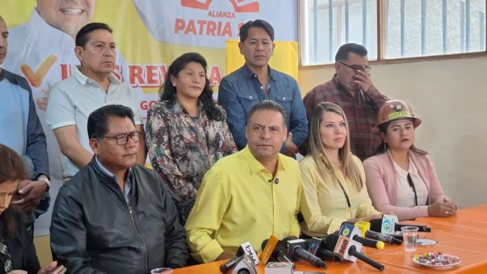 Luis Revilla es el virtual gobernador del departamento de La Paz. Foto: APG 