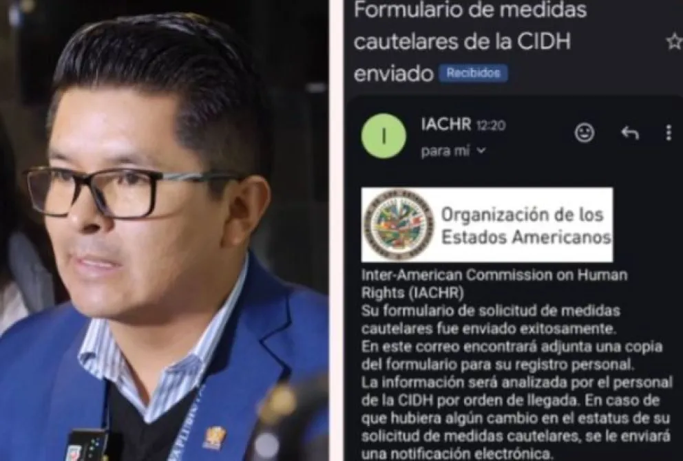 El senador del Partido Demócrata Cristiano (PDC) Wilder Veliz presentó el pedido. Foto: Captura de imagen