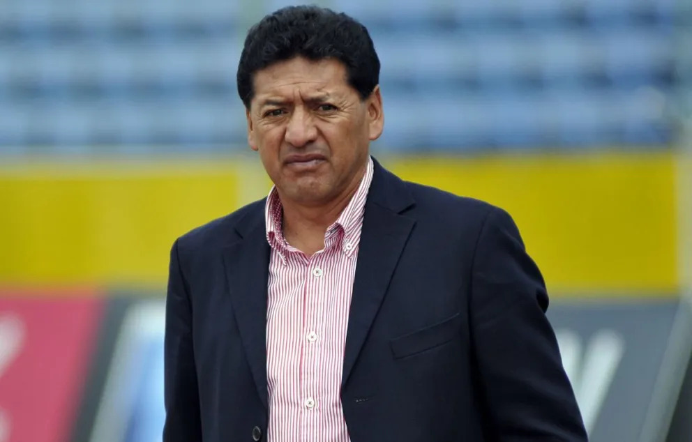 El director técnico ecuatoriano Sixto Vizueto. Foto: El Universo