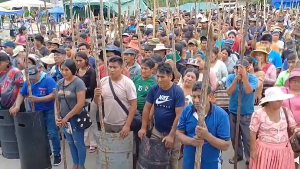 La vigilia de cocaleros se mantendrá según el dirigente de Evo Pueblo, Omar Ramírez. Foto: RKC