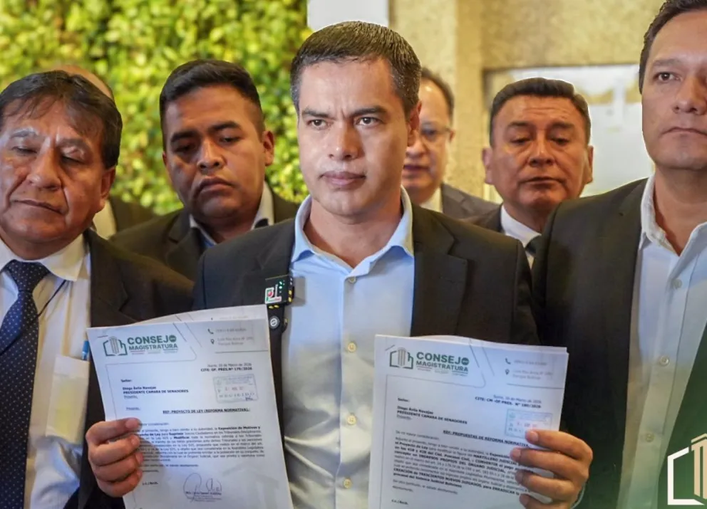 El presidente del Consejo de la Magistratura, Carlos Spencer. Foto: CM 