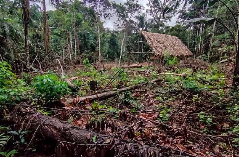 Una de las zonas afectadas. Foto: Sumando Voces