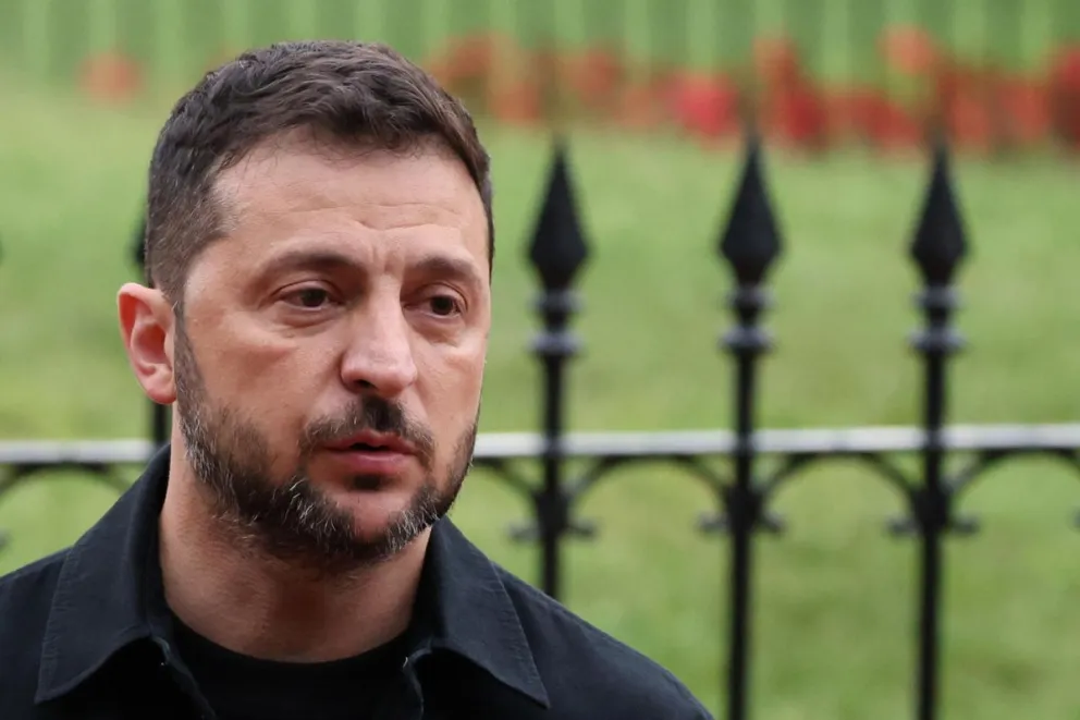 El presidente de Ucrania, Volodímir Zelenski. Foto: EFE 