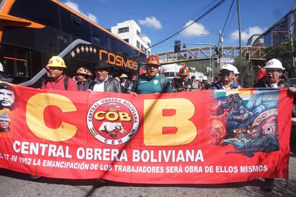 La entidad matriz convocó a un encuentro en el que los sectores tomarán determinaciones. Foto: COB